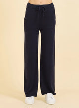 One Grey Day - Bianca Cropped Pant - Navy