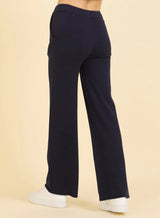 One Grey Day - Bianca Cropped Pant - Navy