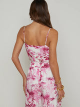 L Agence Jane Spaghetti strap top