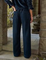 Frank & Eileen - Madeline Patch Pocket Pull On Pant - Classic Navy