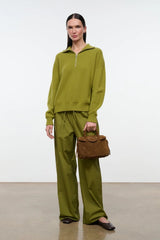 Staud- Maude Mini Carryall- Cigar