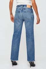 Moussy - Morriston Straight Jean - Blue