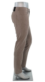 Alberto - Pipe Ceramica Pant - Heather Beige