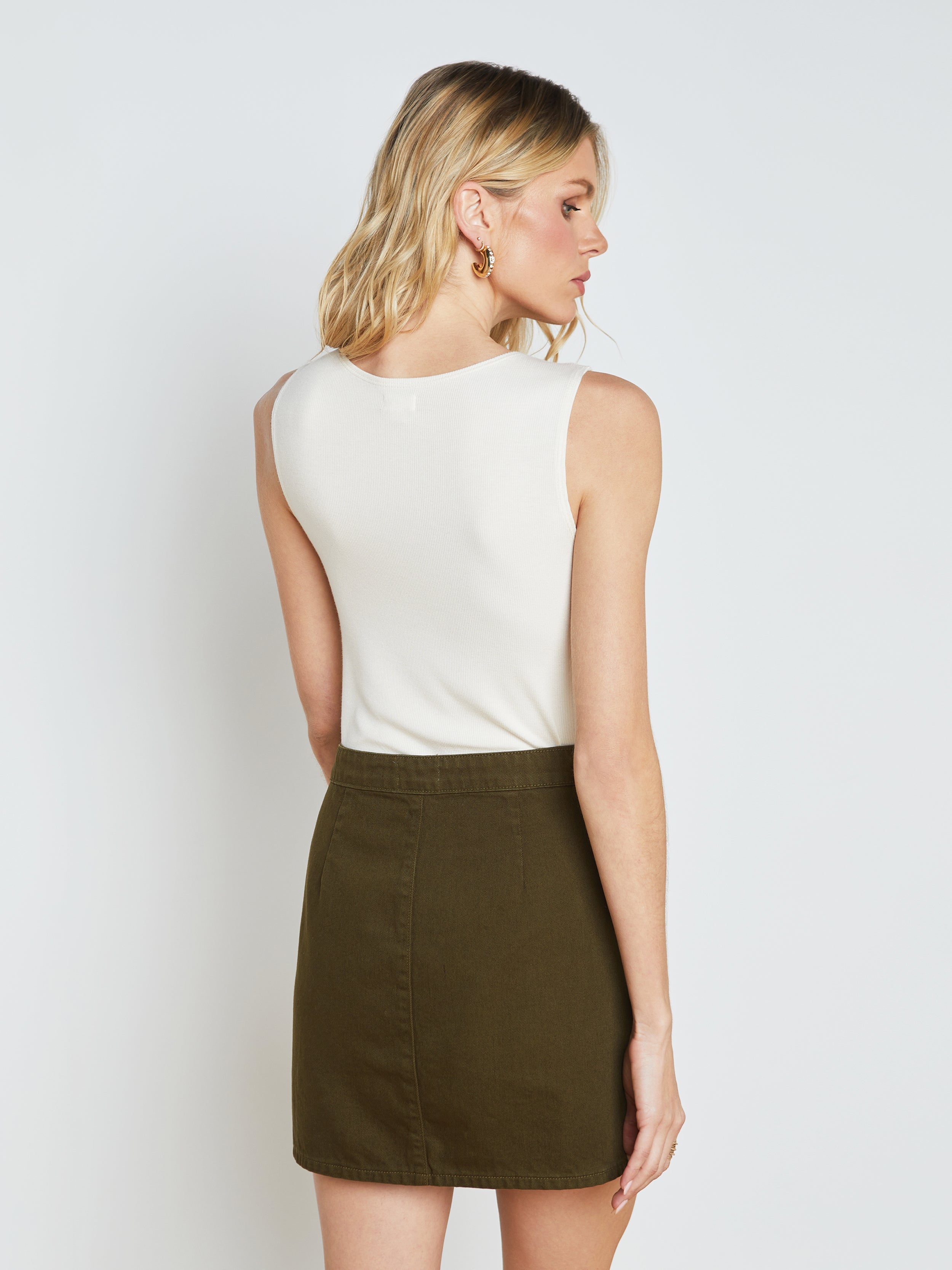 L'AGENCE - Shelly Tank Top - Ecru