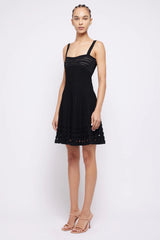 SIMKHAI - Franklin Mini Dress - Black