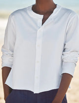Frank & Eileen Jackie HJ Cardigan in White