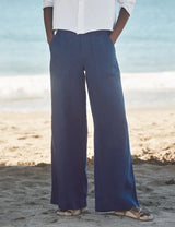 Frank & Eileen Madeline Patch Pocket Pull on Pant Navy
