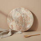 Be Home Waterfall Marble Oversized Round Board