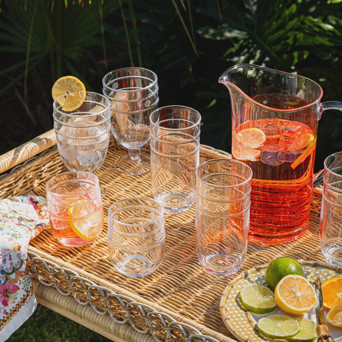 Juliska - Isabella -  Acrylic Tumbler Large -Set/4