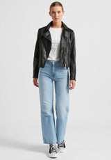 Milestone - Aba Leather Jacket - Black