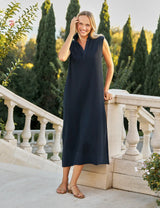 Frank & Eileen - Lily Sleeveless Polo Dress - British Royal Navy