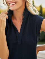 Frank & Eileen - Lily Sleeveless Polo Dress - British Royal Navy