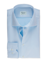 Stenstroms - Fitted Body C77 RM Cuff Shirt - Light Blue