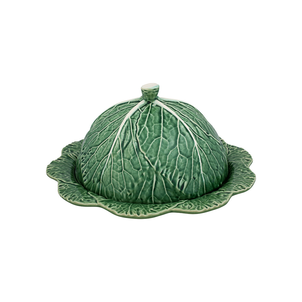 Bordallo Pinheiro - Cabbage Cheese Tray - Green
