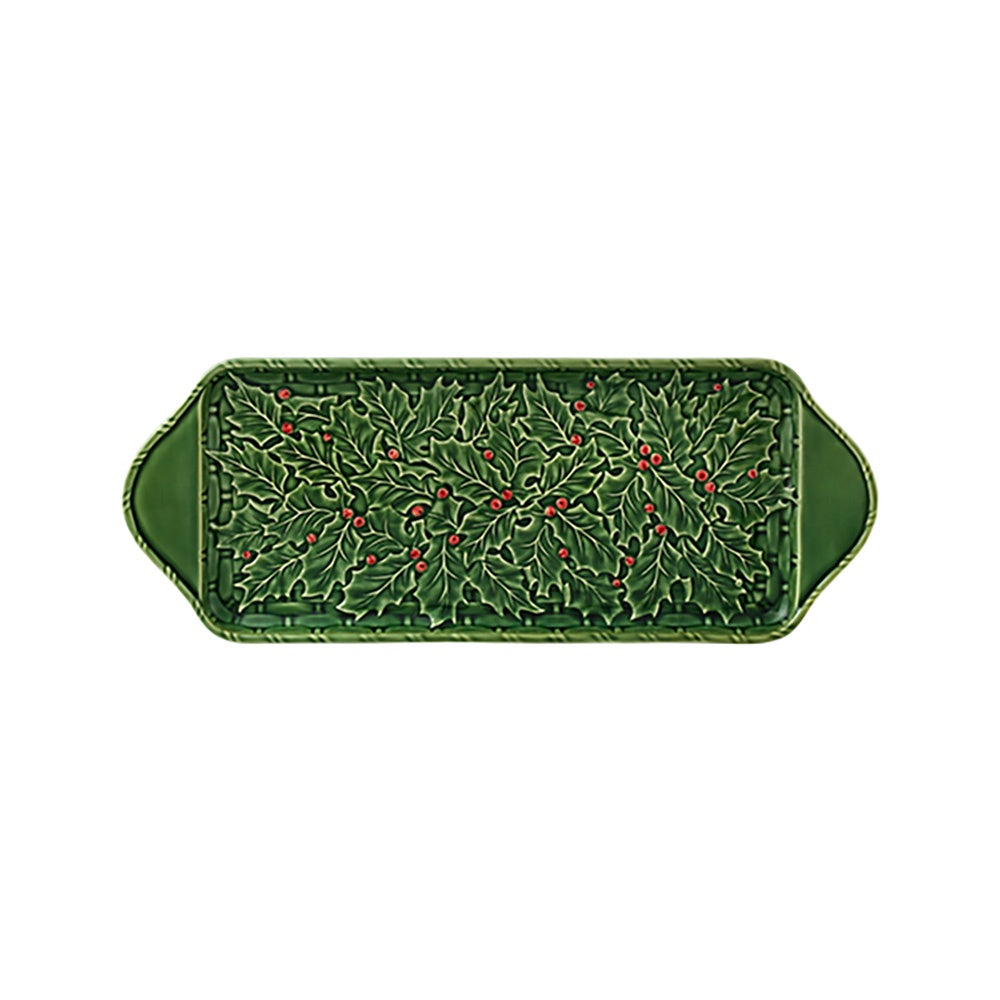 Bordallo Pinheiro - Holly Tart Tray