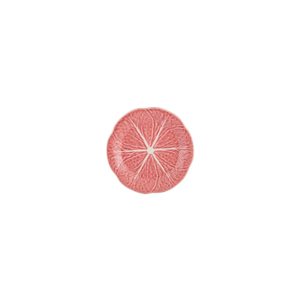 Bordallo Pinheiro - Cabbage Fruit Plate - Pink