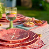 Bordallo Pinheiro - Cabbage Fruit Plate - Pink