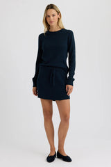 One Grey Day Club Skirt in Navy