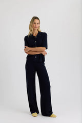 One Grey Day Rafa Pant in Navy