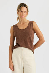 One Grey Day - Romi Tank - Saddle