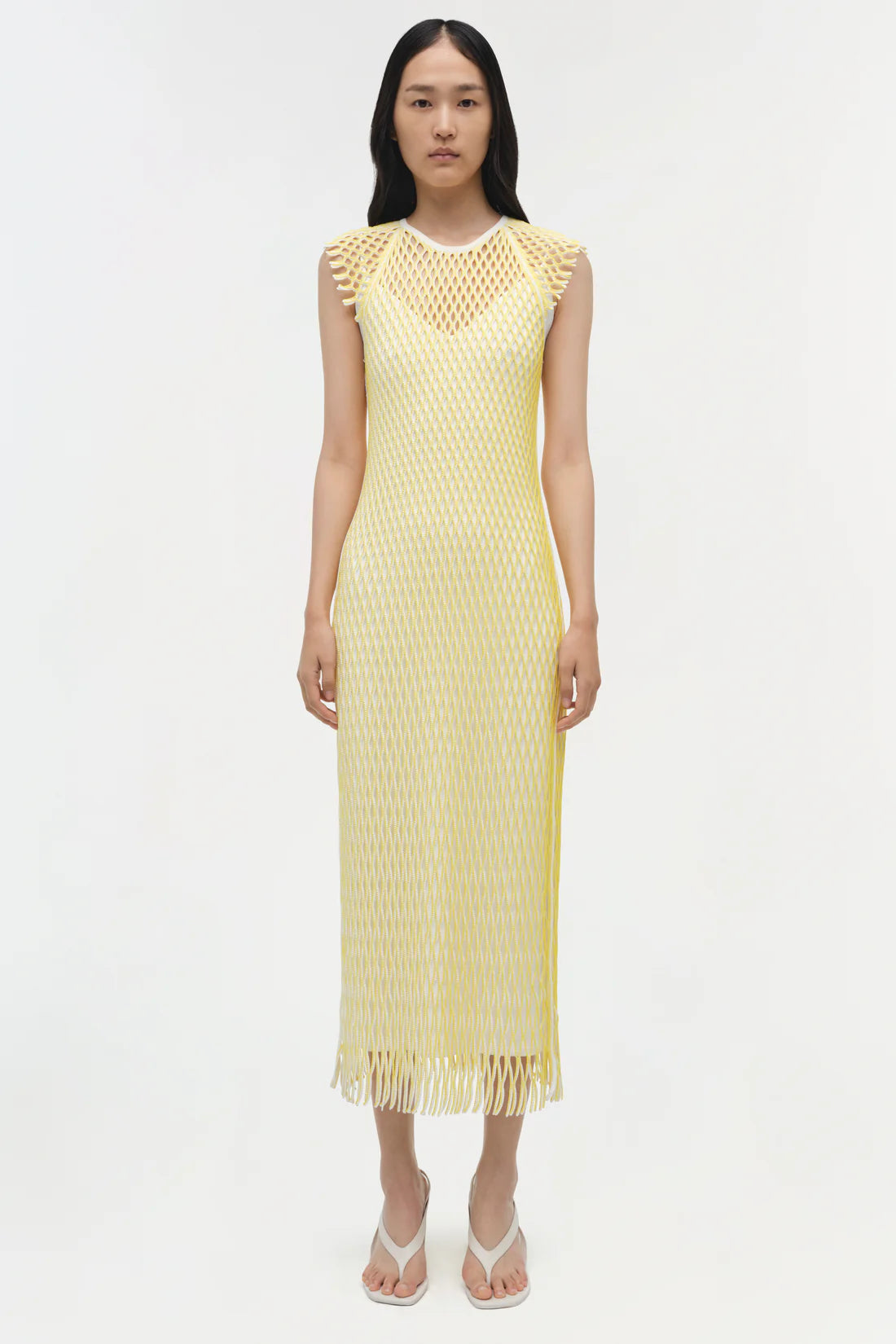 SIMKHAI - Faylen Knit Midi Dress - Solar Multi