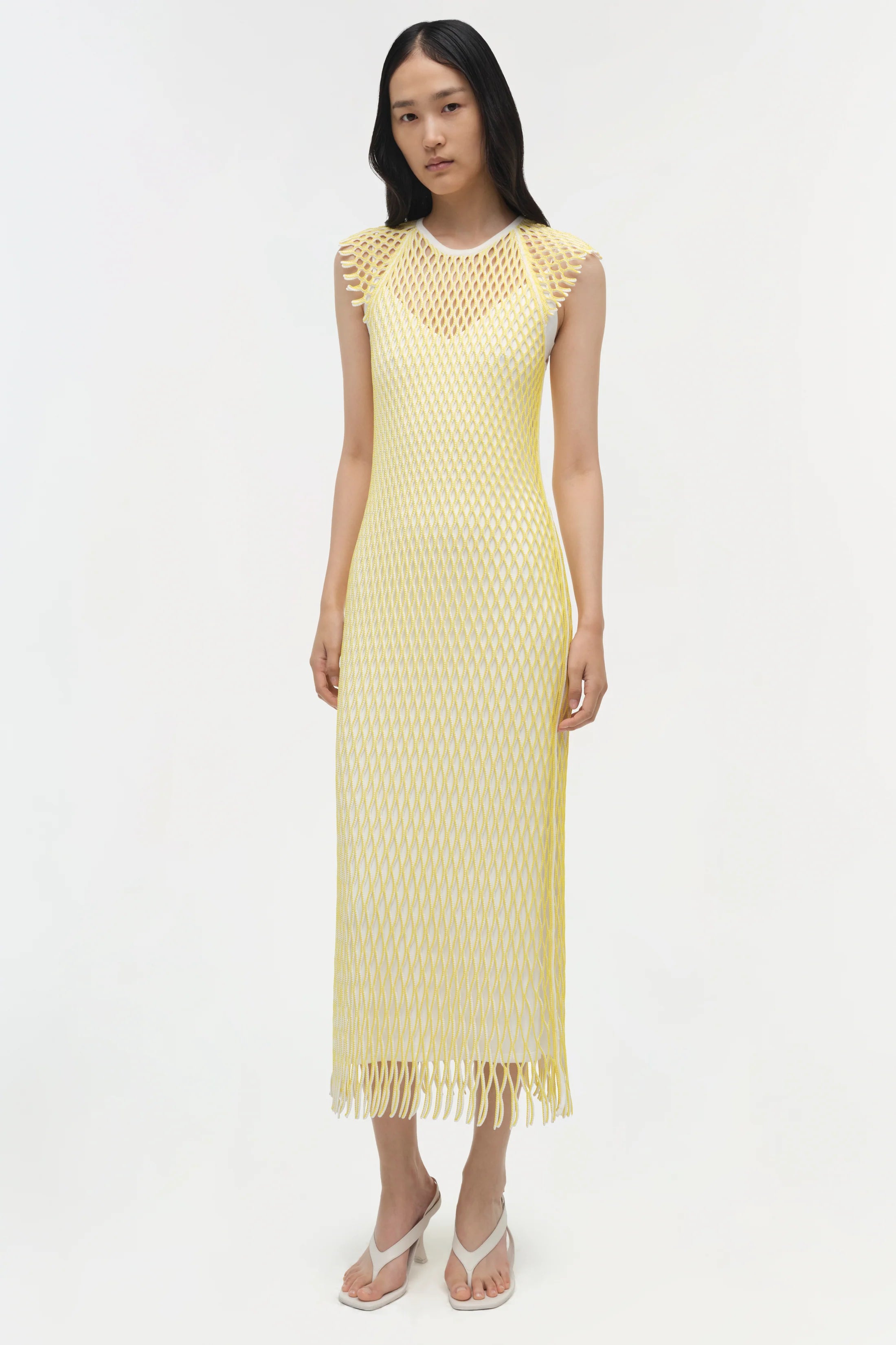 SIMKHAI - Faylen Knit Midi Dress - Solar Multi