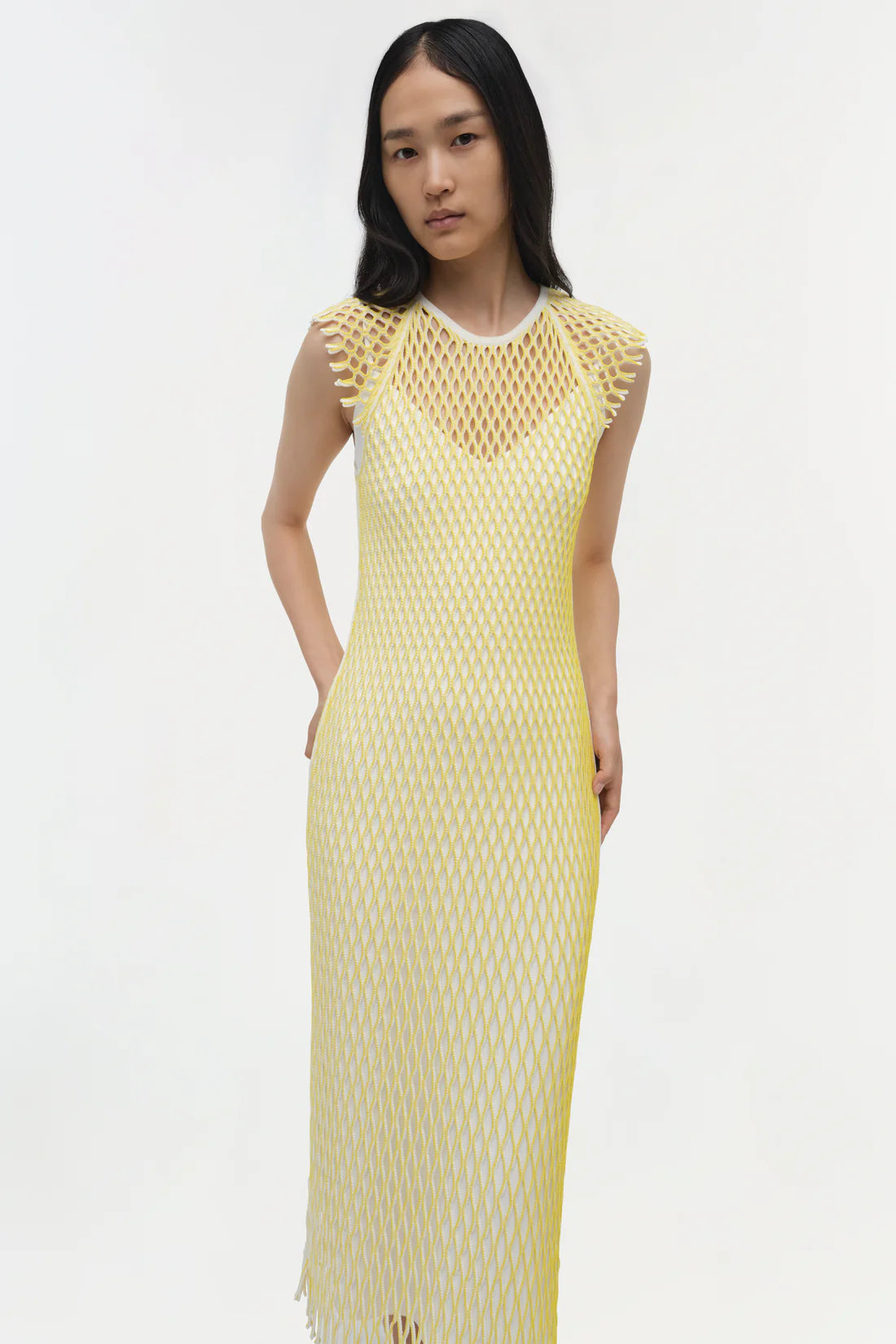 SIMKHAI - Faylen Knit Midi Dress - Solar Multi