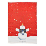 MacKenzie-Childs - Dancing Snowman Dish Towel