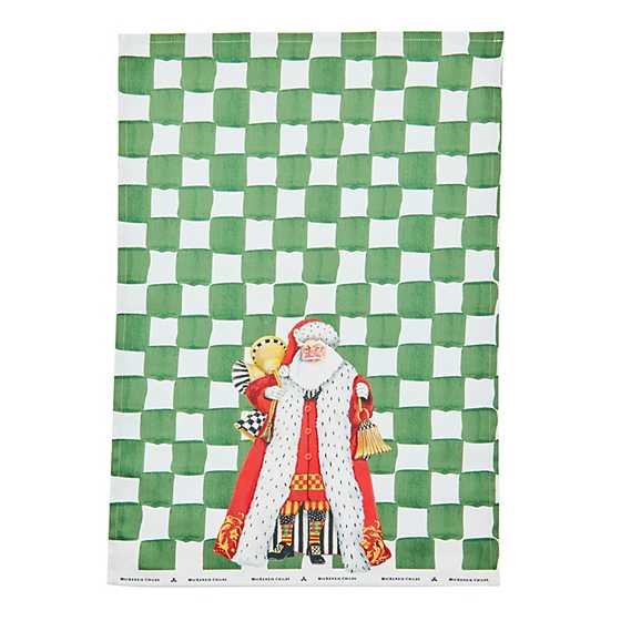 MacKenzie-Childs - Westminster Santa Dish Towel