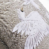 MacKenzie-Childs - Holiday Swan Throw Pillow