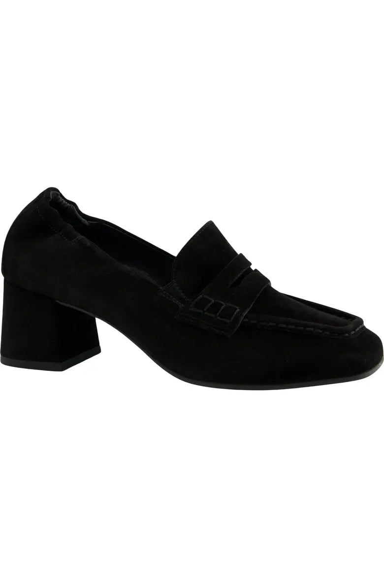 Paul Green- Farrah Pump- Black Suede