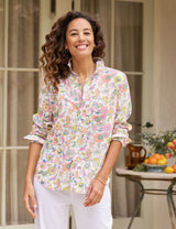 Frank & Eileen - Eileen Relaxed Classic Linen Button Up Shirt - Multicolor Floral