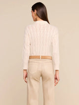 L'AGENCE- Airy 3/4 Sleeve Sweater- Ivory