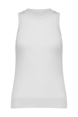 Minnie Rose - Supima Cotton Cashmere Scoop Neck Tank