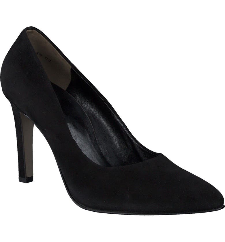 Paul Green - Lennox Suede Heel - Black