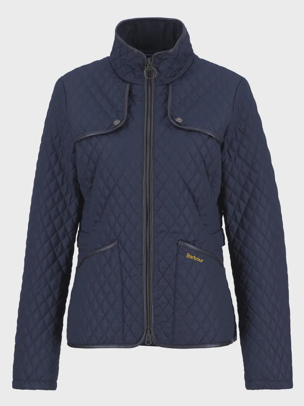 Barbour-Dahlia Quilted Jacket-Navy