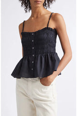 Veronica Beard- Tullia Top- Black