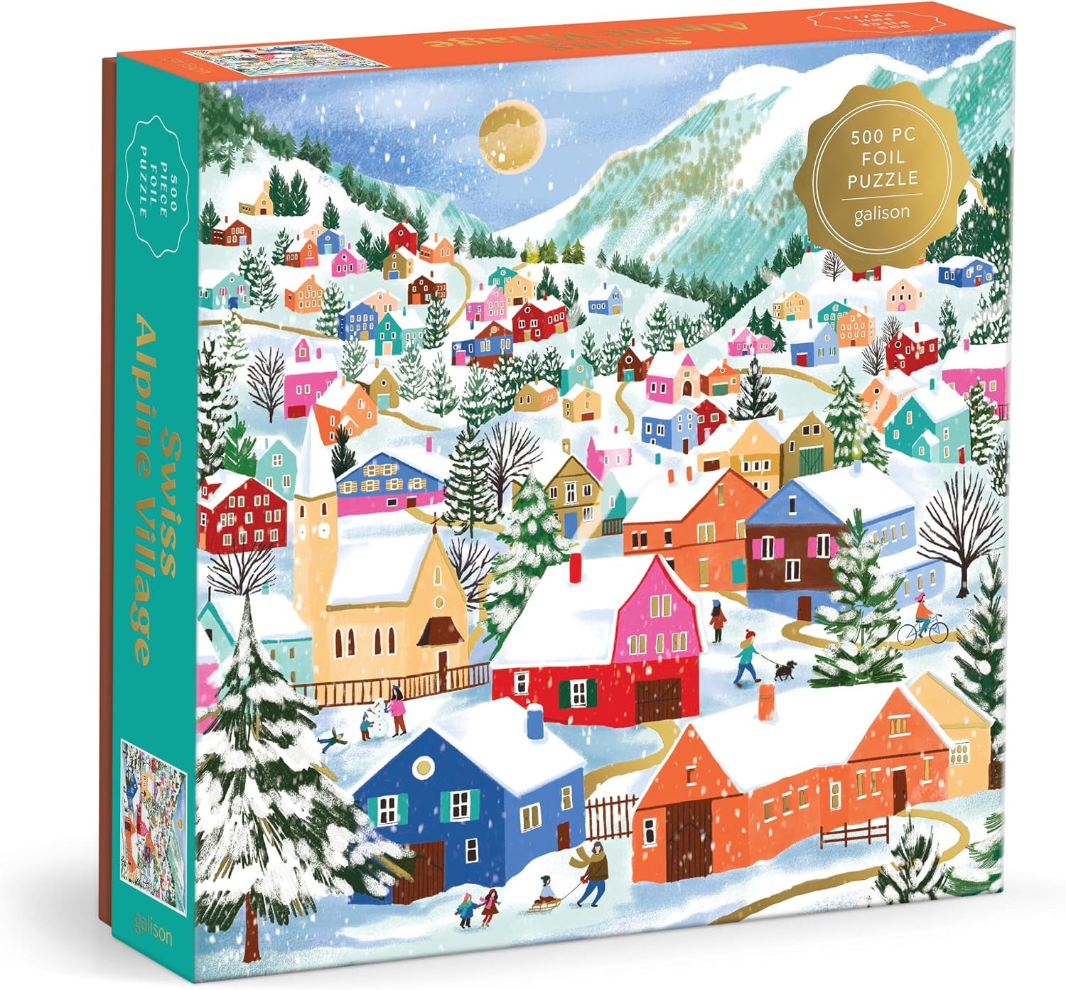 Puzzle - Swiss Alpine Village - 500 pc