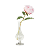 MATCH - Pewter Footed Glass Vase - 8' - 938.0