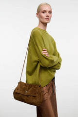 Staud- CY Convertible Bag- Cigar