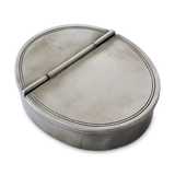 MATCH - Oval Lidded Cigar Ashtray