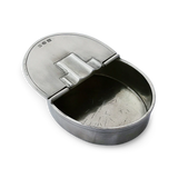MATCH - Oval Lidded Cigar Ashtray