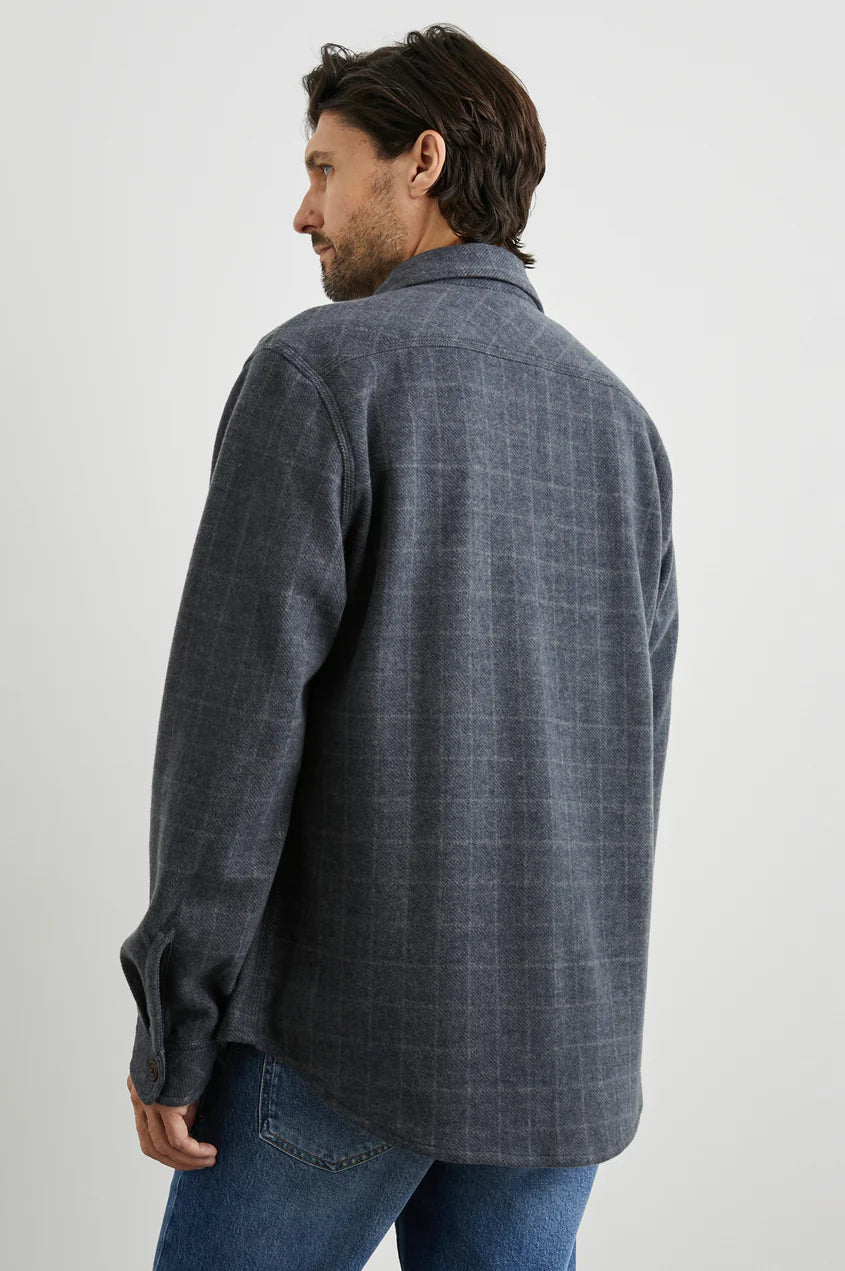 Rails - Alder Shirt - Navy Jaspe Check