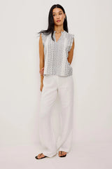 Rails - Arlene Top - Striped Eyelet