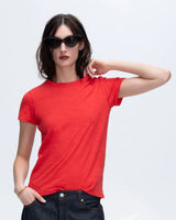 ATM Slub Jersey Schoolboy Crew neck Tee