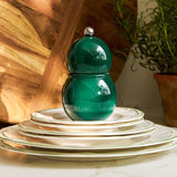 Addison Ross- 12cm Bobbin Salt or Pepper Mill- Racing Green