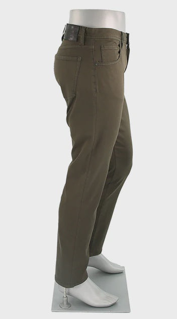 Alberto Pipe 1489 Dark Green Pant