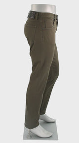 Alberto Pipe 1489 Dark Green Pant