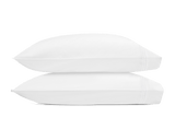 Matouk- Amara Triple Pearl King Pillowcase- White