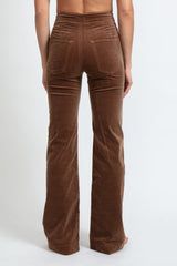 ASKK - Brighton Wide Leg Pant - Coffee